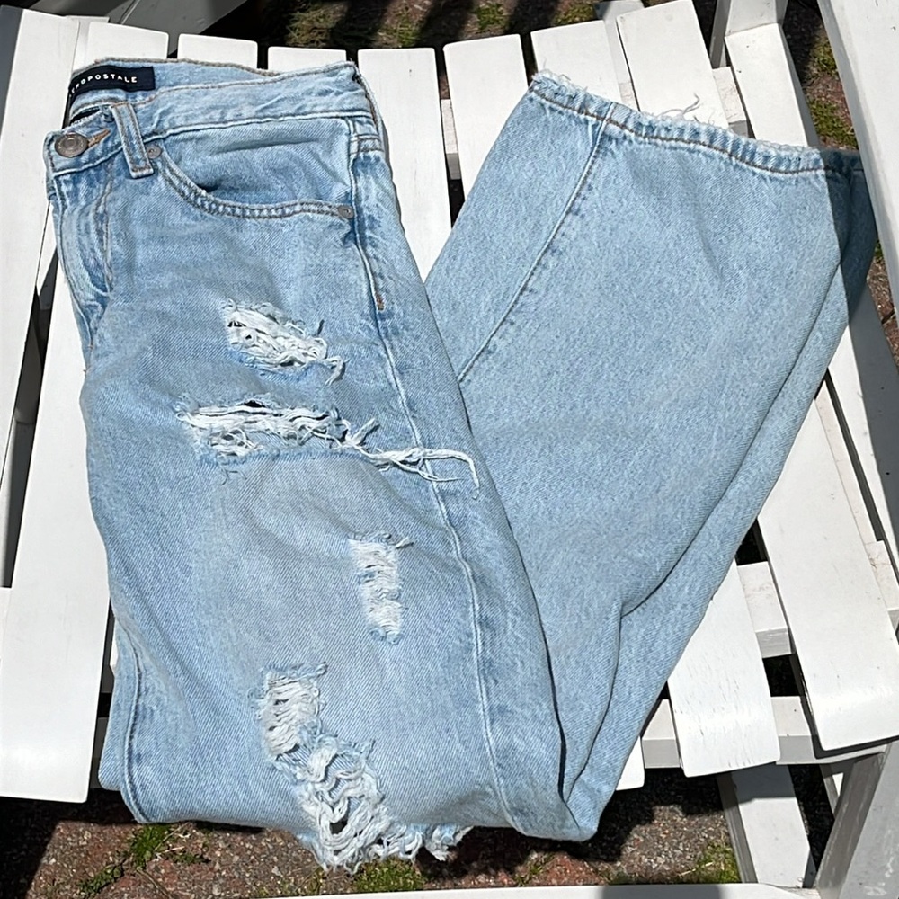 ☀️Aeropostale Boyfriend Flare Jeans Size 00R